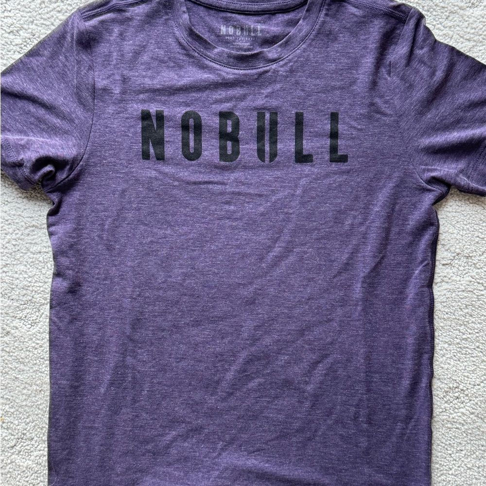 NOBULL unisex kids Purple T-Shirt in photos. Brand new Size XL